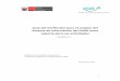 Programa Nacional de Saneamiento Rural - PNSRpnsr.vivienda.gob.pe/.../docs/manuales/GuiaSistemaVerificadorV2_1.pdf · El informe sobre el desarrollo de la etapa de Elegibilidad elaborada