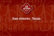 San Antonio, Texas - INADEM – Incentivamos a las ...€¦ · Siguientes Pasos 1) Evaluación Para Exportación 2) ... Contactos de Negocios Exportación e ... Equipo de fútbol