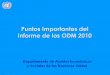 Diapositiva 1 - cinu.mx ODM.pdf · estrategias y accciones concretas para cumplir los Objetivos de Desarrollo del Milenio en 2015. ... infantiles de 12.6 millones en 1990 a ... 36.0