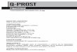 Q-PROST Prosp. D NUEVO - Laboratorio Ariston · que no se produzca una uropatía obstructiva. Cáncer de próstata: Se recomienda ... Q-PROST® está indicado para el tratamiento