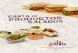 CARTA DE PRODUCTOS - La Guinda - Los mejores dulces y ... · de mortadela trufada y queso fresco ... roast beef con mahonesa de manzana acida y rúcula ... FocACCIA jamón ibérico