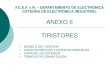 ANEXO II TIRISTORES - .anexo ii tiristores f.c.e.f. y n. â€“ departamento de electr“nica ctedra