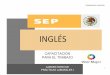 INGLÉS - Colegio de Bachilleres de Tamaulipas · ... Toda competencia implica la movilización adecuada y articulada de los saberes en conjunto en ... gira en torno a un tema de