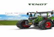 Fendt 700 Vario - AGCO GmbH · El motor Deutz de seis cilindros ensayado y probado que incorpora el Fendt 700 Vario proporciona de 145 CV a 240 CV, con una velocidad máxima de 50