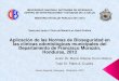 Aplicación de las Normas de Bioseguridad en las …cedoc.cies.edu.ni/digitaliza/t684/presentaciont684.pdf · realizar un manual de bioseguridad debido a la creciente incidencia de