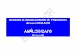 ANÁLISIS DAFO - sede.asturias.es · Las siglas DAFO hacen referencia a la identificación de los factores, tanto limitantes como positivos, de ámbito interno y externo, que intervienen