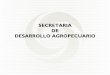SECRETARIA DE DESARROLLO AGROPECUARIO - …transparenciafiscal.edomex.gob.mx/sites/transparenciafiscal.edomex... · Para el ciclo agrícola P.-V. 2006 se entregarán recursos para