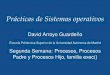 Prácticas de Sistemas operativos - arantxa.ii.uam.esarantxa.ii.uam.es/~darroyo/s2.pdf · Practicas´ de Sistemas operativos ... 3 Ejercicios 2, 3, 4, 5,6, 7 y 8 w Ejercicios 4, 5,