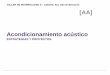 Acondicionamiento acústico - m2db | Materialidad 2 … Municipal Sur –Proyecto: Arq. Alvaro Siza ACONDICIONAMIENTO ACÚSTICO TIEMPO DE REVERBERACIÓN SUPERFICIES, ABSORTANCIAS (D)