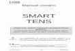 SMART TENS · Prohibido posicionar los electrodos sobre senos carotideos, carótida, genitales. Prohibido posicionar los electrodos en proximidad de los ojos; 
