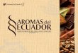 #AromasDelEcuador - ccm-ula.org · compradores internacionales interesados en adquirir la oferta exportable premium ecuatoriana. ... chocolate con frutas deshidratadas y chocolates