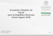 Pronóstico Climático de Lluvia para la República Mexicana ...clima.inifap.gob.mx/lnmysr/Content/documentos/PronJJA2018/PronJJA... · modelos dinámicos y estadísticos de temperatura