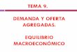 TEMA 9. DEMANDA Y OFERTA AGREGADAS. …iesvandelvira.com/wp-content/uploads/2014/09/Presentación-Tema-9.pdf · TEMA 9. DEMANDA Y OFERTA ... SI EL CONSUMO AUMENTA 1€ EL PIB AUMENTA