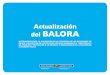 Actualización del BALORA - euskadi.eus · actualización del balora instrumento para la valoraciÓn de la gravedad de las situaciones de riesgo y desamparo en los servicios sociales