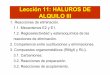 Lección 11: HALUROS DE ALQUILO III - personal.us.espersonal.us.es/fcabrera/documentos/figuras leccion11/leccion11pres.pdf · El orden de reactividad observado para los RX es: 3º