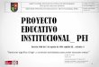 SÍNTESIS PROYECTO EDUCATIVO INSTITUCIONAL … · El proyecto educativo de la Institución Educativa Popular Diocesano, se concibe como un proceso permanente de desarrollo humano