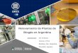 Relevamiento de Plantas de Biogás en Argentina - … · Tipo Reactor Laguna Cubierta V BIODIGESTOR 2.250 m3 V BIOGAS 26 m3/m3 de suero. Sustrato Residuos fruti-hortícolas del mercado