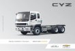 Camion CYZ - chevrolet.com.co · Medidas de Llantas Delanteras Traseras PESOS Y CAPACIDADES 28.000 19.600 7.500 25.000 300 Peso Bruto Vehicular (kg) Capacidad de Carga (kg) Capacidad
