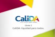 Línea 1 CaliDA: Equidad para todos. - Saludcalisaludable.cali.gov.co/plan_territorial/2012_2015/lineas/linea... · prioritaria la intervención de factores asociados, que no 
