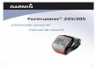 Forerunner 205/305 - ecx.images-amazon.comecx.images-amazon.com/images/I/A1KwCzlB2BS.pdf · Para saber cómo apagar el GPS y usar el Forerunner en el interior, consulte la página