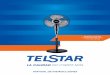 TVP016210MD - Calidad Telstar | Inicio · Es para encender el ventilador. Empezará con baja velocidad. ... el ventilador se apaga y la ... Las piezas de plástico deben limpiarse