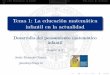 Tema 1: La educación matemática infantil en la …jmontejo/Docencia/DPMI/Sesion4-8_Tema1.pdf · Ley sobre Matemáticas en infantil Fundamentos teóricosEstrategias de enseñanza