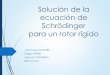 Solución de la ecuación de Schrödinger para un rotor …depa.fquim.unam.mx/amyd/archivero/rotorrigido_28789.pdf · Solución Ecuación de Shrödinger Hamiltoniano de Energía Cinética
