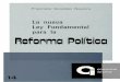 La nueva Ley Fundamental para la Reforma - mpr.gob.es · poderes en la constituciÓn republicana de 1931 166 3. rechazo doctrinal de la divisiÓn de poderes 167 4. la unidad de poder