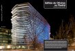Edificio de Oficinas en Madrid arquitectura y edificación · Albacete 5, realizado por Aydin Guvan, Michele Andrault y Alain Capieu, o el triangular prisma de oficinas diseñado