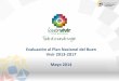 Evaluación al Plan Nacional del Buen Vivir 2013-2017 …planificacion.gob.ec/wp-content/uploads/downloads/thumbnails/2014... · Exportaciones no primarias Suficiencia de energía