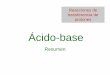 Ácido-base - Laboralfq's Blog | Nada vale la ciencia si … · 2015-03-22 · ... ácidos débiles (CH 3 COOH, HCN), bases fuertes (NaOH, KOH, Ba(OH) 2) y bases débiles (NH 3)