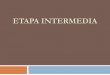 TEORIA DEL PROCESO ETAPA INTERMEDIA - … · La Etapa Intermedia 2 La fase intermedia, como su nombre indica, es una etapa procedimental, situada entre la instrucción y el juicio