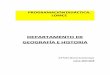 DEPARTAMENTO DE GEOGRAFÍA E HISTORIAies-sotomayor.centros.castillalamancha.es/sites/ies-soto... · 2017-11-05 · ... Contenidos, criterios de evaluación, ... 1.4. Programación