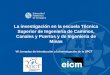 Presentación de PowerPoint - upct.esajict/files/2014.VIIJornada.ETSICCPIM.pdf · VII Jornadas de Introducción a la Investigación de la UPCT Ingeniería Civil Cartagena, 8 de mayo