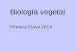 Biología vegetal - ecaths1.s3.amazonaws.comecaths1.s3.amazonaws.com/catbioveg/24921419.1ra clase 2013... · programa de biologia vegetal 1. generalidades 2. caracteres citologicos