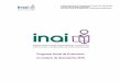 Programa Anual de Evaluación en materia de desempeño 2018micrositios.inai.org.mx/planeacion/images/docs/PAE_2018.pdf · alcance de los indicadores de desempeño de una Unidad Administrativa;