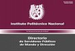 Secretaría General Octubre 2018Enero 2018 - ipn.mx · Secretaría General Octubre 2018 5 ÍNDICE SECRETARÍA DE SERVICIOS EDUCATIVOS .....83