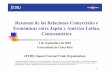 Resumen de las Relaciones Comerciales e … · (Costa Rica, El Salvador ... Tratamiento de la Bandera de Conveniencia en las estadísticas Establecimiento de una empresa para 
