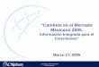 “Cambios en el Mercado Mexicano 2005. - amai.orgamai.org/datos_files/...en_el_Mercado_Mexicano.pdf · “Cambios en el Mercado Mexicano 2005. Información Integrada para el 