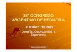 38º CONGRESO ARGENTINO DE PEDIATRIA - … 26-9/dr_Ferrari... · La Actividad Física en la prevención de las Enfermedades Crónicas no Transmisibles (ECNT) Dr. Raúl Osvaldo Ferrari