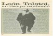 León Tolstoi, - gredos.usal.esgredos.usal.es/jspui/bitstream/10366/29180/3/THIV~N48~P106-119.pdf · tirá la voz de Tolstoi, UIIQ ... mi infancia y también durante mi juventud,