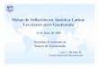 Metas de Inflación en América Latina: Lecciones para …banguat.gob.gt/publica/jornadas/2006/JamoceHidalgo.pdf · cambio de régimen monetario hacia “metas de inflación” 