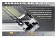 BEGALUX 80 R.P.T. - Renueve sus ventanas de aluminiorenovesusventanas.com/pdf/Begalux80Final.pdf · Dabega Carpinteria de Aluminio PERFILES DE ALUMINIO TERMOACÚSTICOS (+34) 91 628