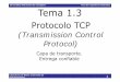 Universidad Politécnica de Cartagena Área de …ocw.bib.upct.es/pluginfile.php/5012/mod_resource/content/1/Tema_1.3... · Cabecera TCP - Suponemos un segmento Número de ACK (para