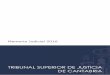 Memoria Tribunal Superior de Justicia de Cantabria 2016 SUPERIORES DE JUSTICIA/TSJ... · I. CONSIDERACIONES GENERALES 6 ... Creación del Juzgado de Primera Instancia e Instrucción