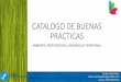 CATALOGO DE BUENAS PRACTICAS - infoop.orginfoop.org/.../files/catalogo_de_buenas_practicas_0.pdf · Por que tener un Catalogo de Buenas Practicas •Para mostrar las percepciones