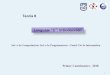 Teoría 8 Lenguaje C : Introduccióndirinfo.unsl.edu.ar/.../materiales/7f2b3-tr8-cintro-1c-2018.pdf · 3 Algoritmo Lenguaje del Problema Lenguaje de Diseño Lenguaje de Programación