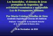 Ley de Presupuestos Mínimos Por María Cristina Zeballos de Sisto · 2017-05-27 · Ventajas •Una Ley de Presupuestos Mínimos para la ... •Tiene por objeto establecer los presupuestos