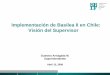 SBIF.cl - Implementación de Basilea II en Chile, Visión ... · modelos para medir y gestionar el riesgo de crédito en sus exposiciones. 17 Agenda III. Hacia Basilea II. 18 1. Principales
