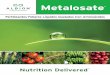 Metalosate - Abrasaabrasa.com.ni/images/fichas/metalosato_multimineral.pdf · en Albion han observado la absorción del mineral foliar ... una aplicación foliar de estas formas se